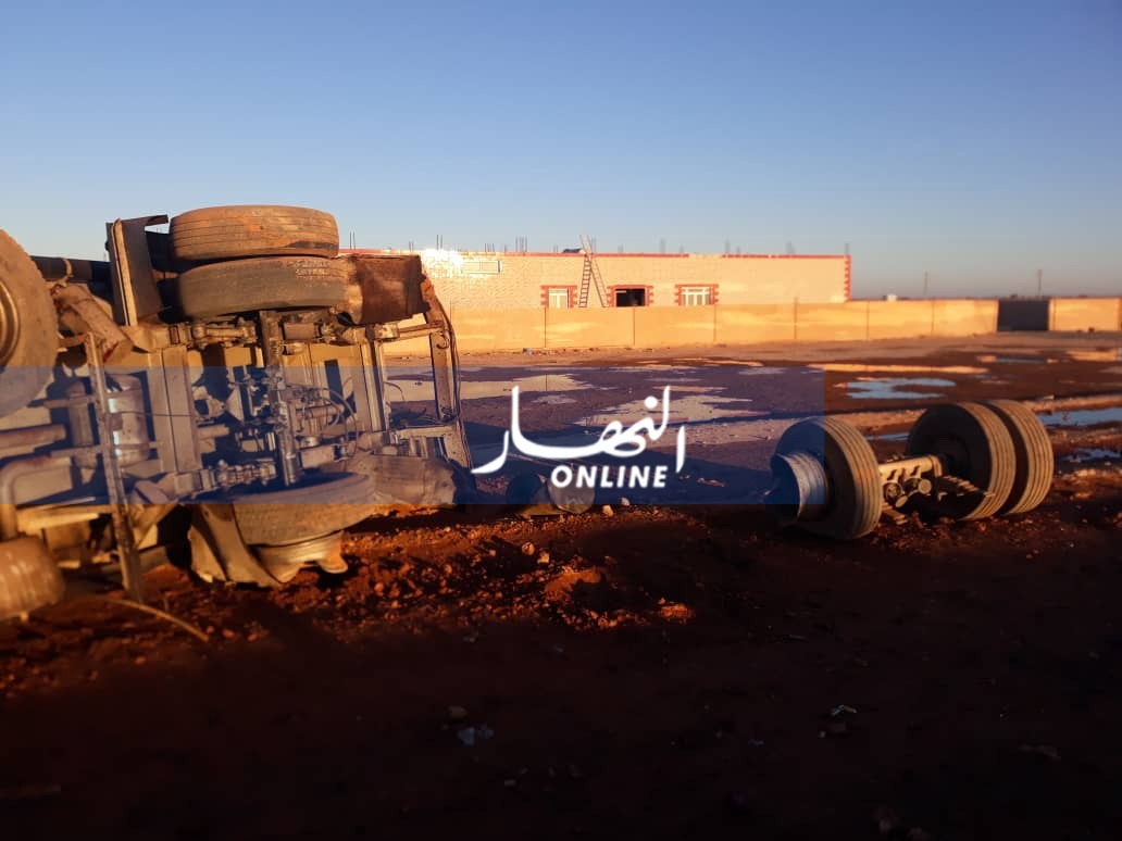 شاحنة المحروقات 