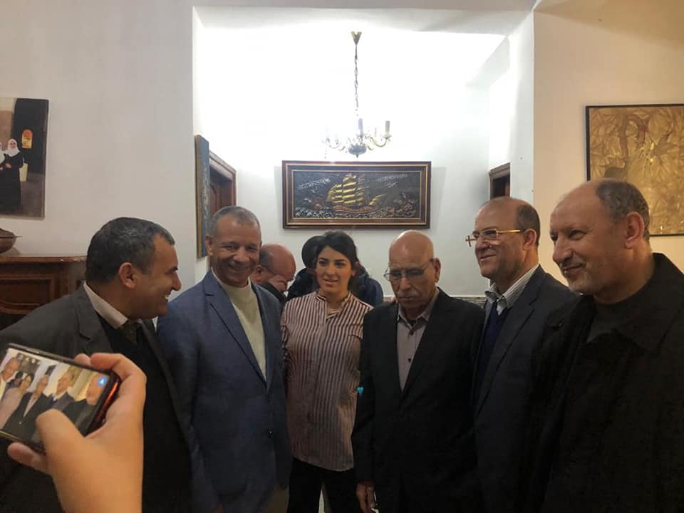 بن قرينة يزور المجاهد بورقعة