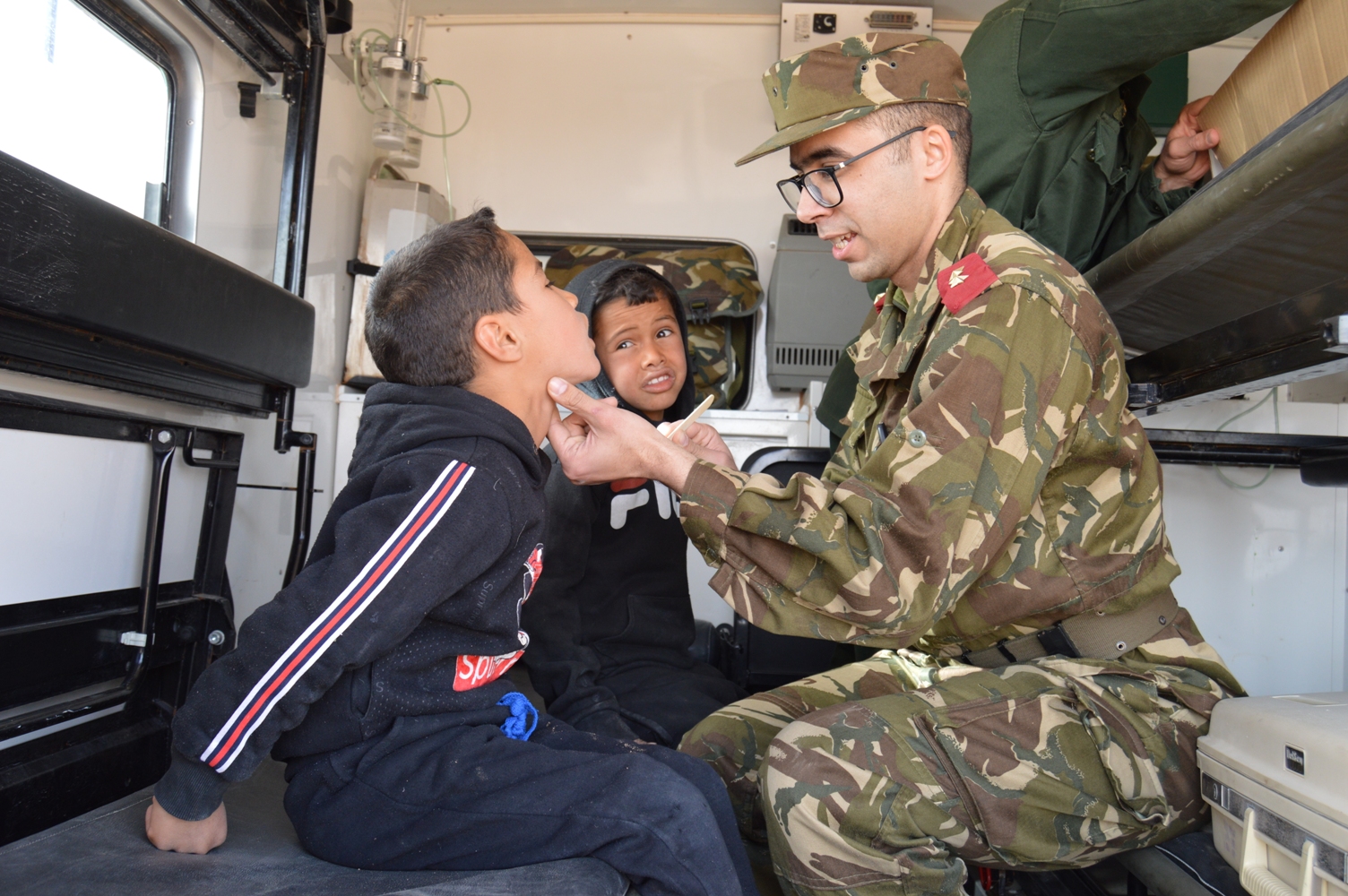 التكفل الصحي بالمناطق النائية