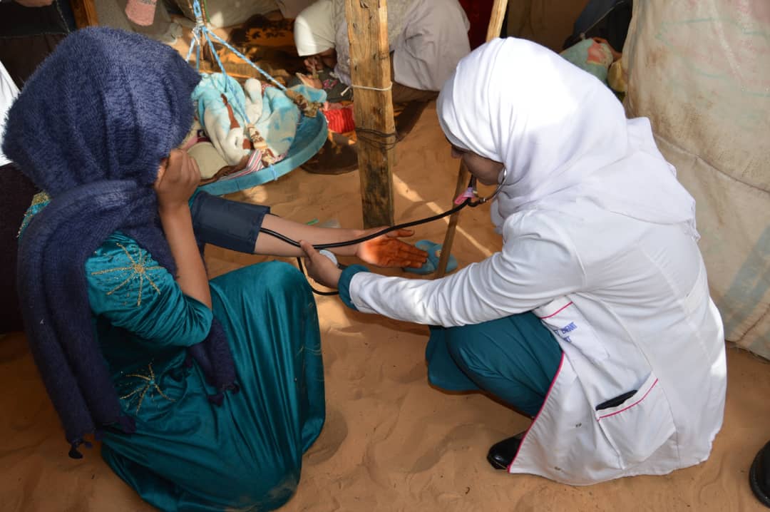 التكفل الصحي بالمناطق النائية