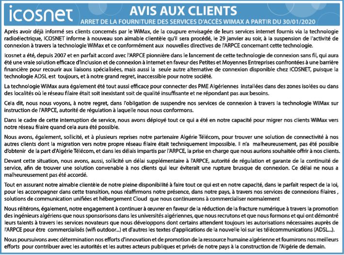 communiqu&eacute; wx