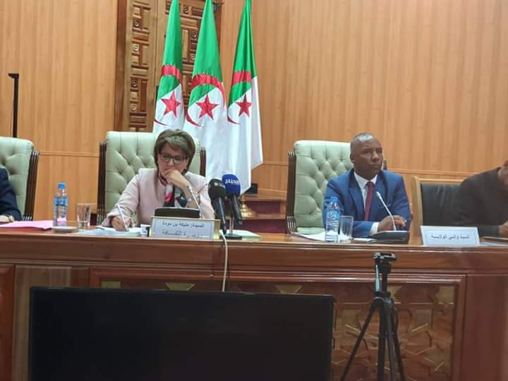 وزيرة الثقافة