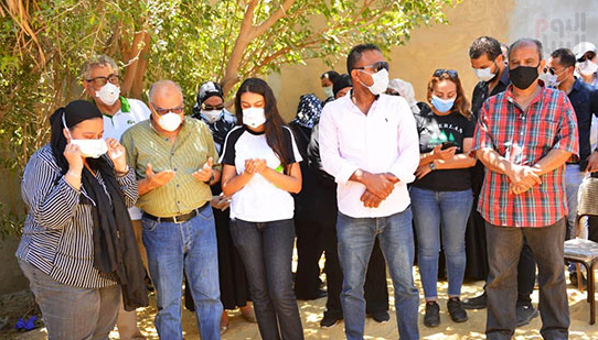 صلاة الجنازة رجاء الجداوي