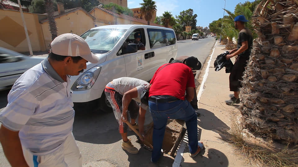 تنظيف البالوعات