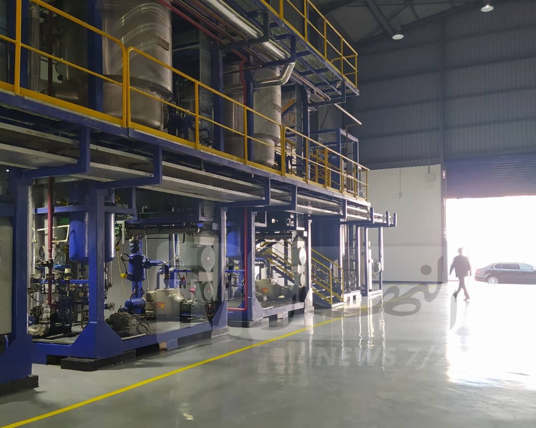 مصفاة الزيوت المكررة