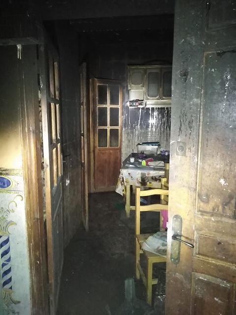 حريق شقة ضيق في التنفس الحماية المدنية الجزائر عين الدفلى