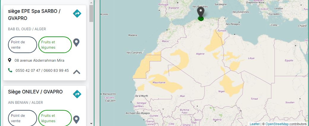 elfirma.dz منتوجات بيع شراء خضر فواكه اللحوم