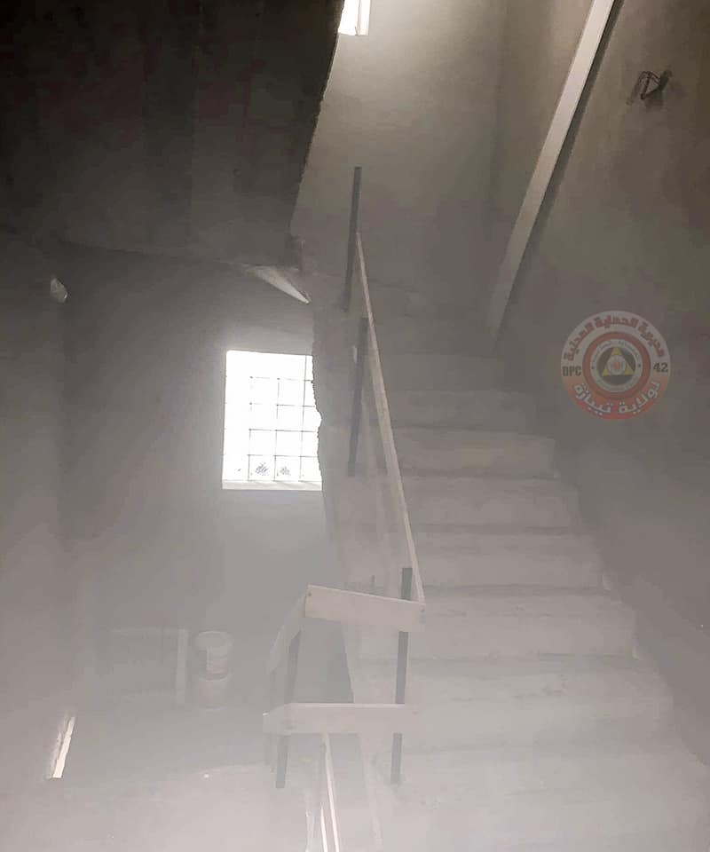 تيبازة حريق مطعم