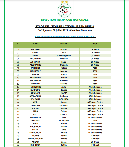 المنتخب الوطني