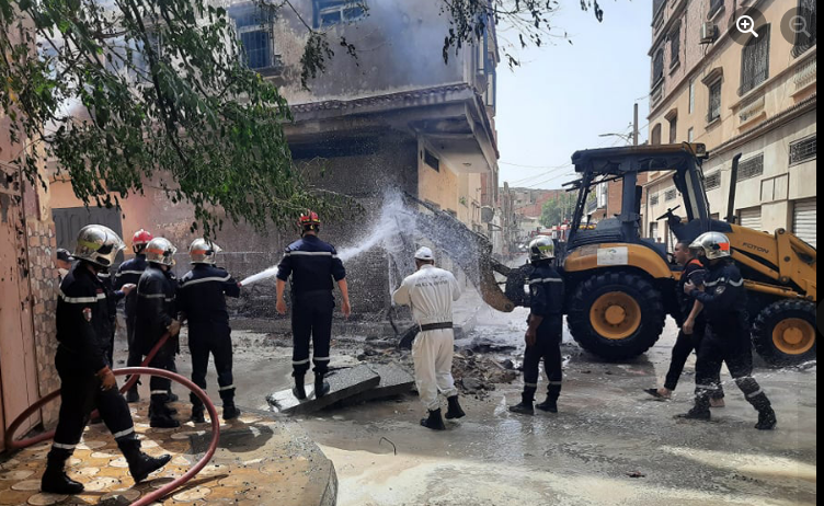 حريق سيدي بلعباس