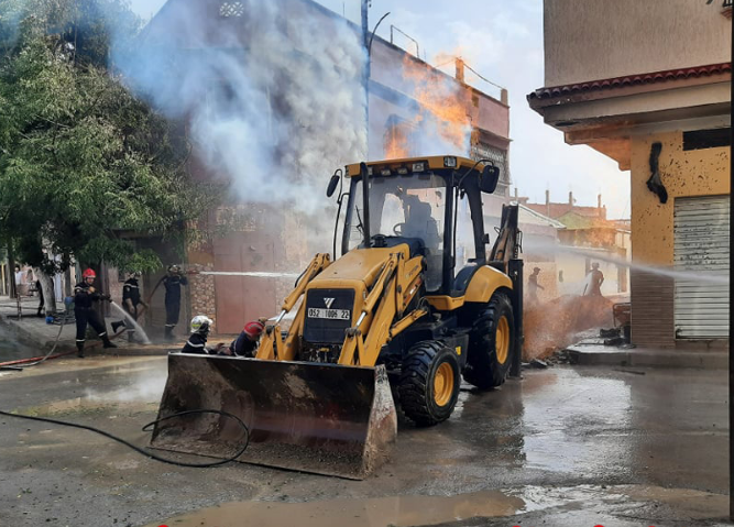 حريق سيدي بلعباس