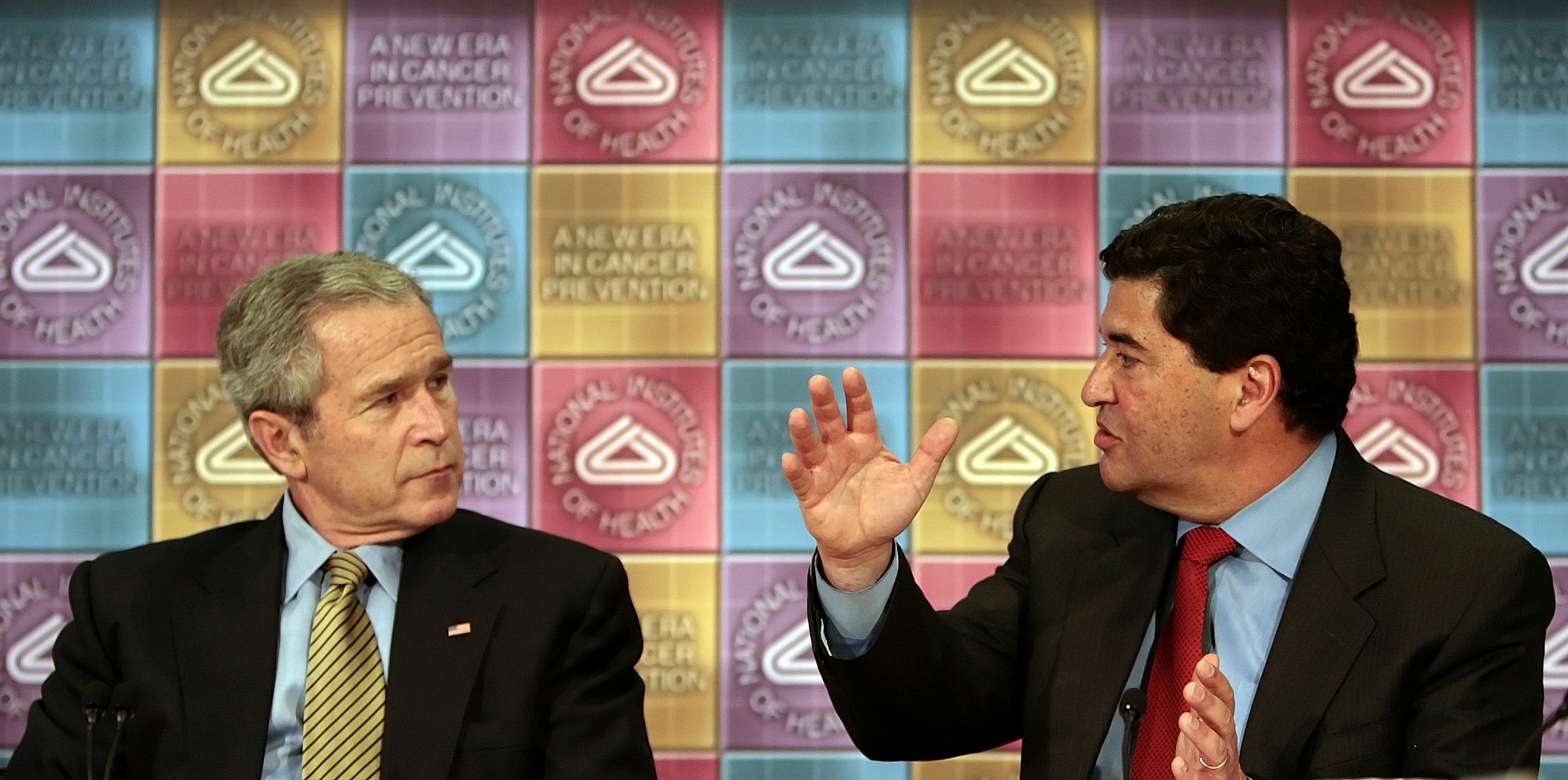 جورج بوش والياس زرهوني