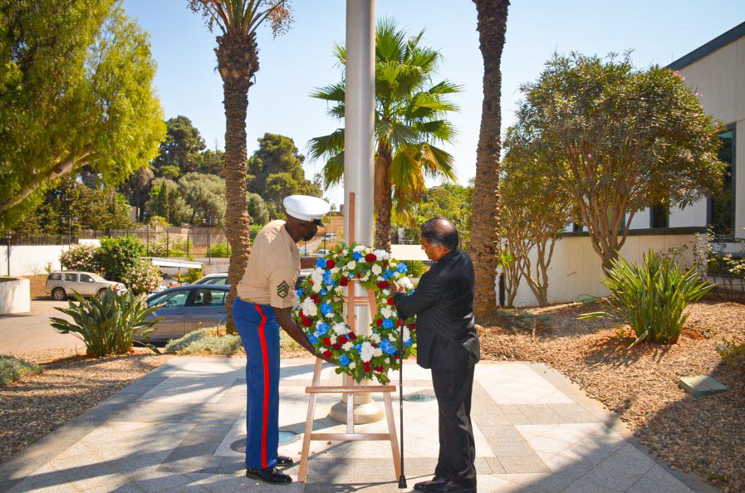 سفارة أمريكا بالجزائر تحيي ذكرى أحداث 11 سبتمبر 2001