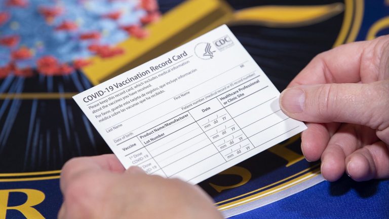 التلقيح بطاقات تزوير كورونا