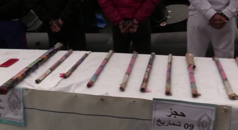 وهران شماريخ توقيف