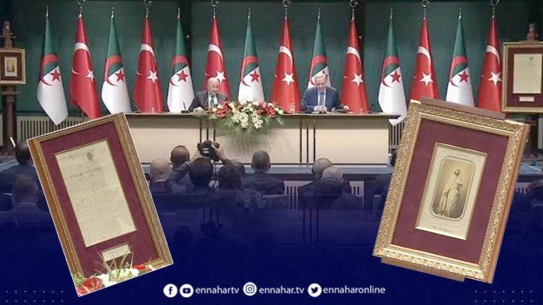 الرئيس تبون ونظيره التركي