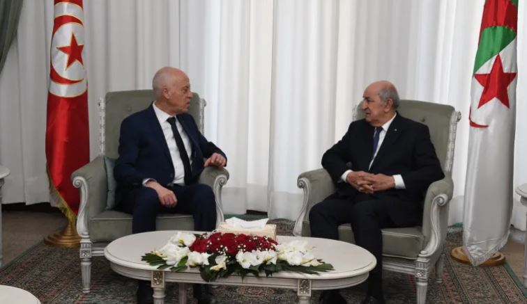 الرئيس تبون وقيس سعيد