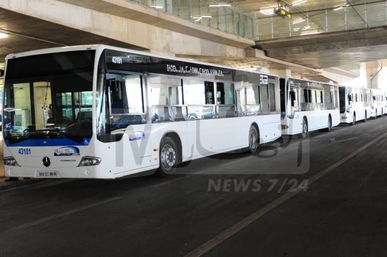 حافلات النقل عيد الأضحى