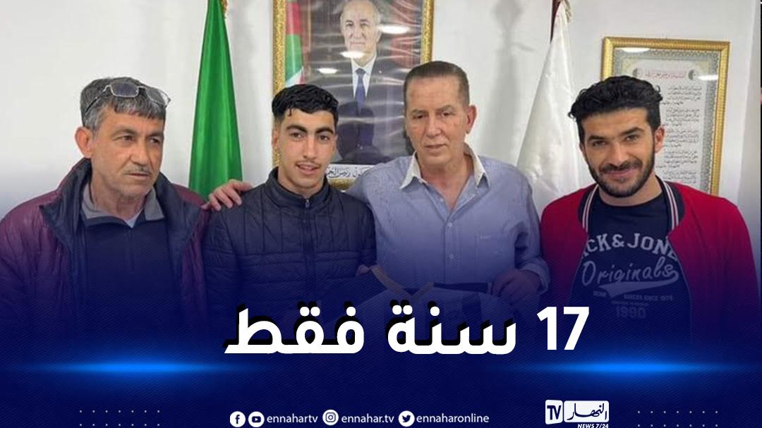 بوقري يوقع عقد احترافي مع وفاق سطيف لـ 5 سنوات