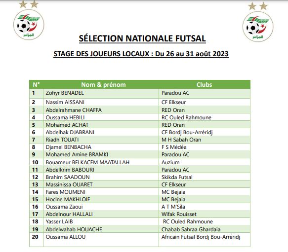 المنتخب الوطني