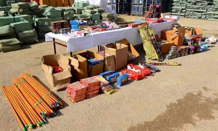 قسنطينة: حجز أزيد من 600 ألف “محيرقة” وألعاب نارية بعلي منجلي