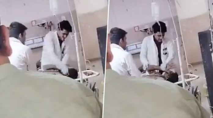 فيديو صادم.. طبيب هندي يضرب مريضا حاول كتم سر خطير