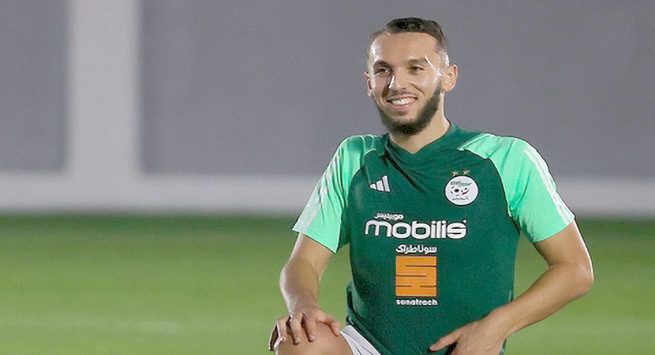 إصابة غويري تنهي مشواره مع الخضر في هذا التربص