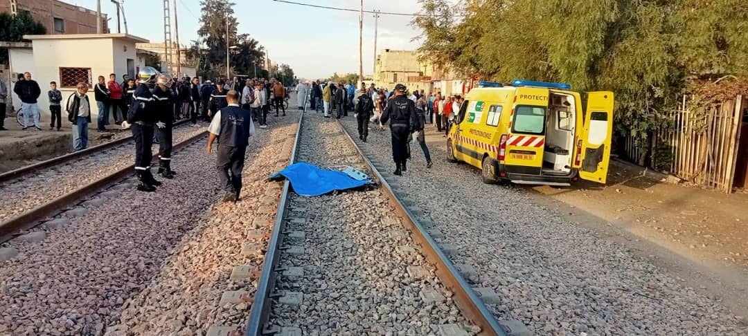 وفاة امرأة في حادث دهس قطار بالعاصمة