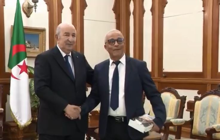 الرئيس تبون يستقبل الكاتب والروائي ياسمينة خضرا