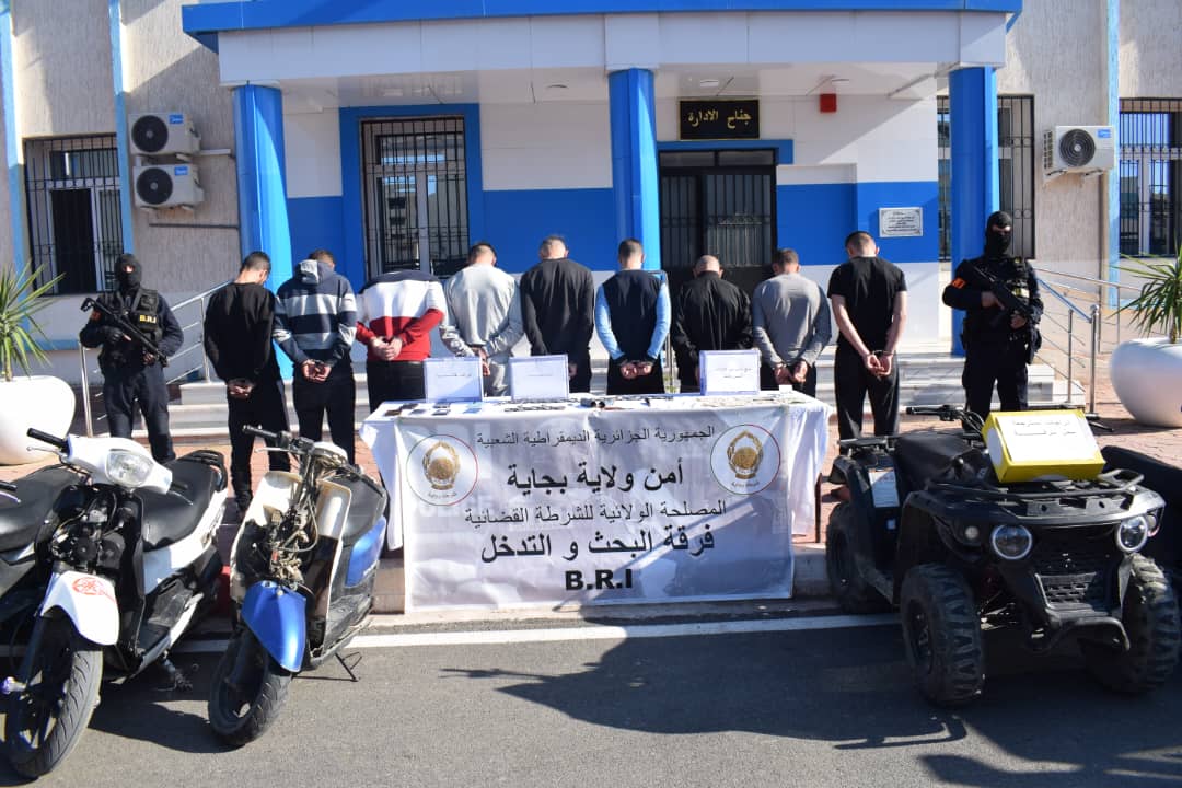 بجاية.. البياري تطيح بشبكة مختصة في سرقة الدراجات النارية