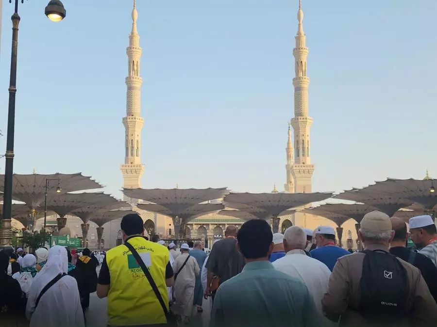 أول فوج من الحجاج الجزائريين يصل إلى مكة المكرمة
