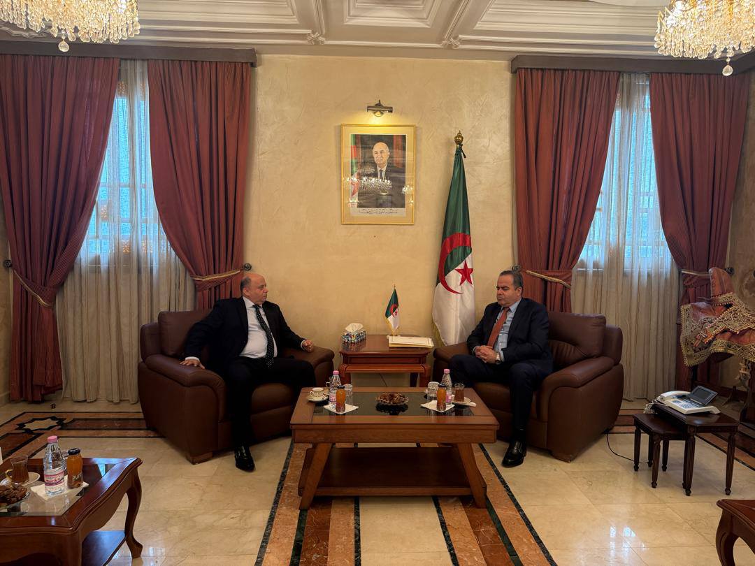 الأمين العام لوزارة الفلاحة يستقبل رئيس مجلس إدارة الهيئة العربية للإستثمار والإنماء الزراعي