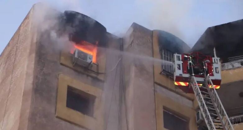 إخماد حريق في شقة وسط بجاية