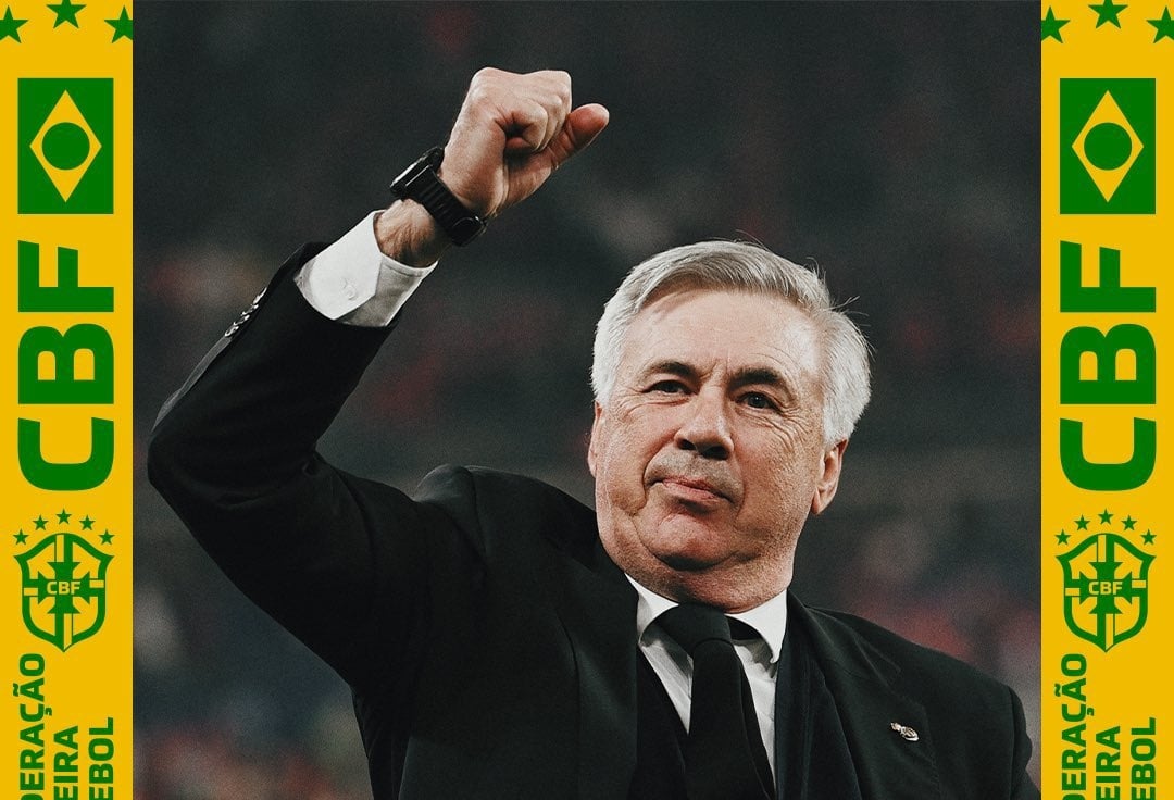أنشيلوتي مدربا جديدا لمنتخب السيليساو