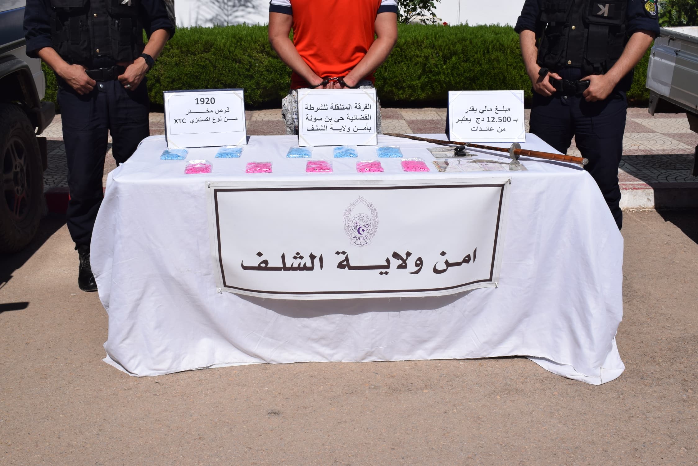 الشلف: إحباط ترويج 1900 قرص “إكستازي” وتوقيف شخص
