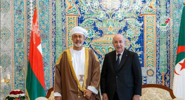 بيان مشترك بمناسبة زيارة سلطان عمان إلى الجزائر