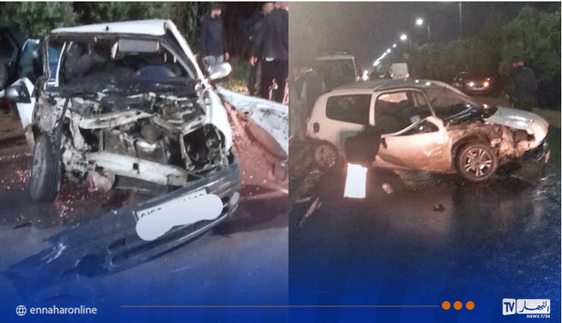 قتيل وجريحان في اصطدام بين سيارتين بباتنة