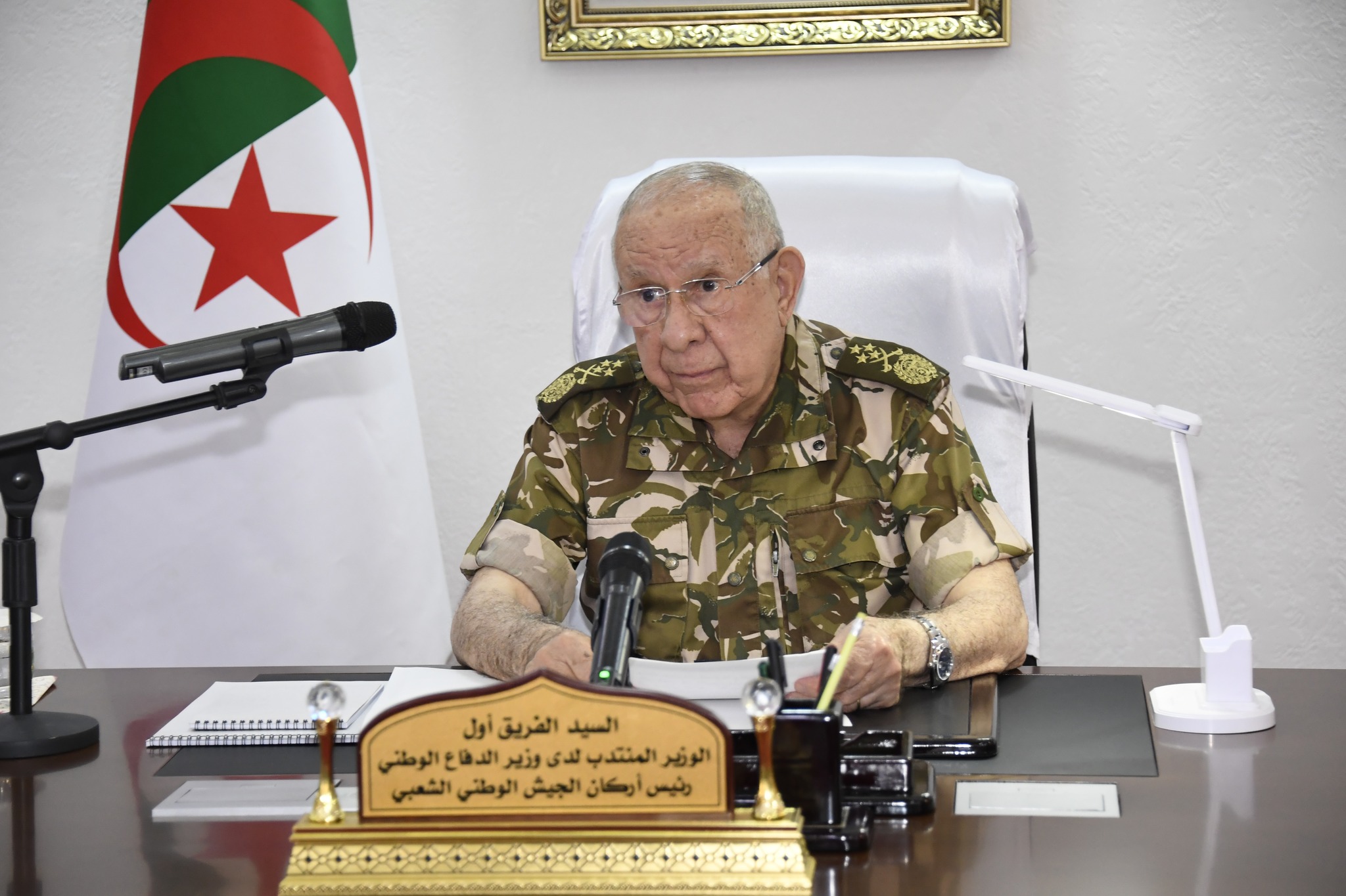الفريق أول شنقريحة: تمرين سلام شمال افريقيا يأتي تفعيلا لالتزامات الجزائر لدعم آليات السلم والأمن القاري