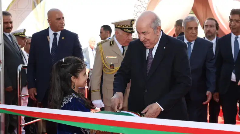 رئيس الجمهورية يفتتح الطبعة 56 لمعرض الجزائر الدولي