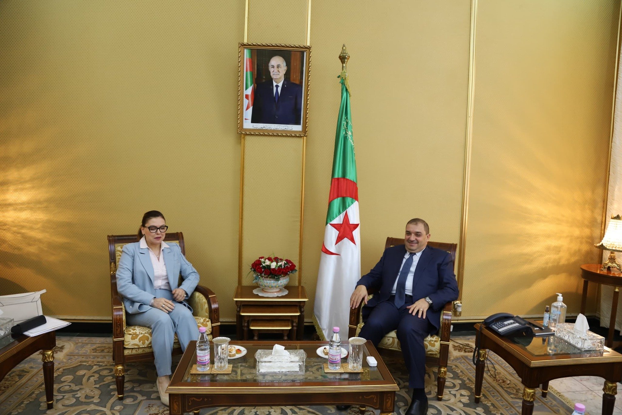 وزير العدل يستقبل رئيسة السلطة العليا للشفافية والوقاية من الفساد ومكافحته