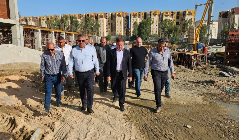 وزير السكن يزور مشروع مستشفى تيزي وزو وهذا ما أمر به
