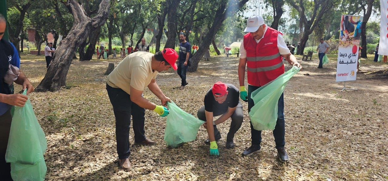 تحت شعار “بلادنا ديما نظيفة”..Ooredooتنظم عملية تنظيف بولاية جيجل