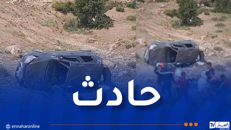 سطيف.. 5 جرحى جراء انقلاب سيارة