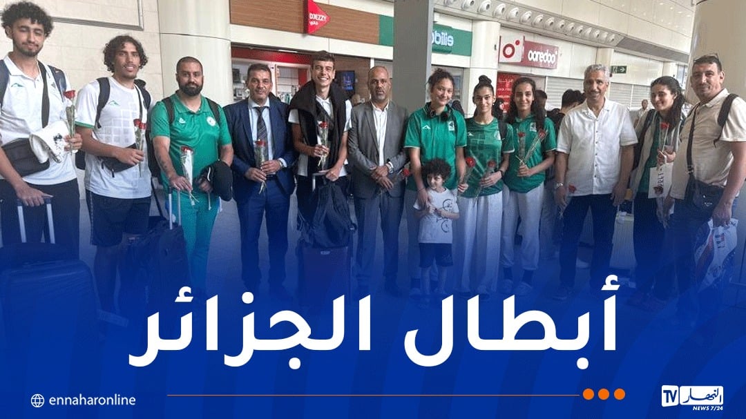 استقبال مميز لمنتخب كرة السلة 3×3 لأقل من 21 سنة بعد تأهله التاريخي إلى كأس العالم