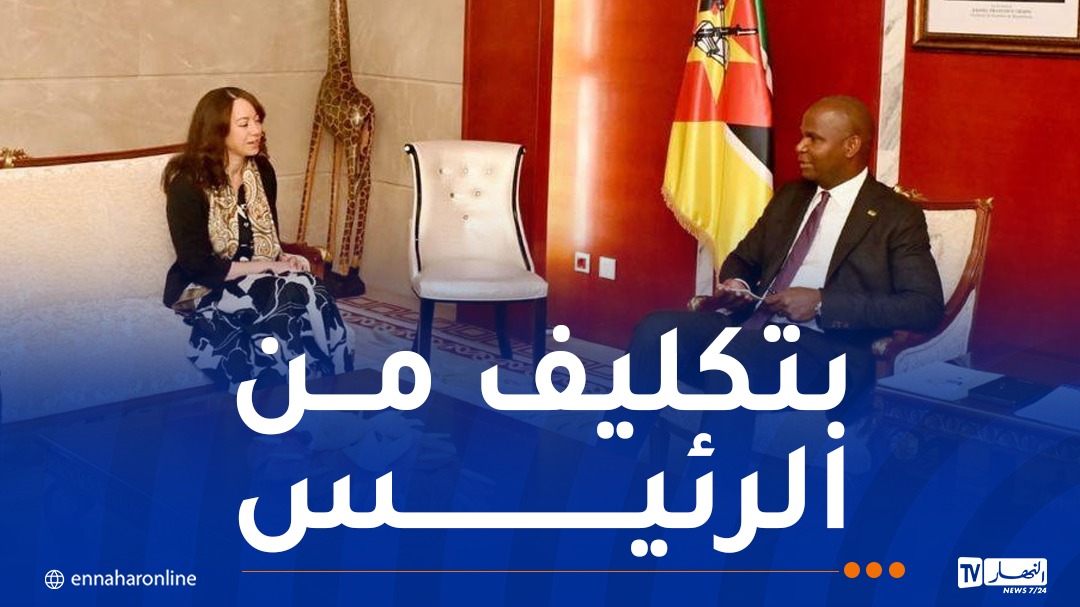 منصوري تُستقبل من طرف الرئيس الموزمبيقي