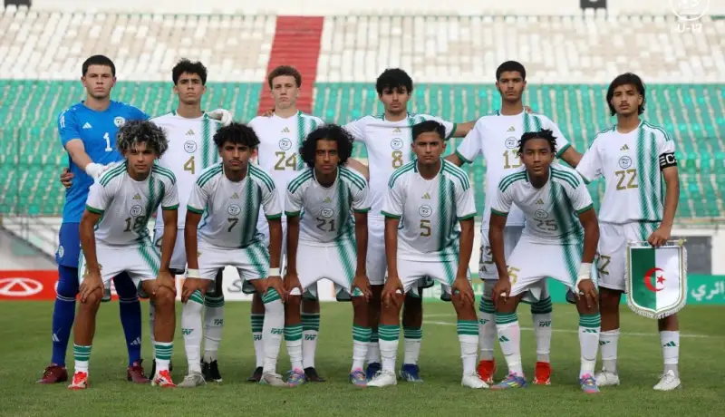 غيموز يكشف التشكيلة الأساسية للمنتخب الوطني لأقل من 17 سنة أمام تونس