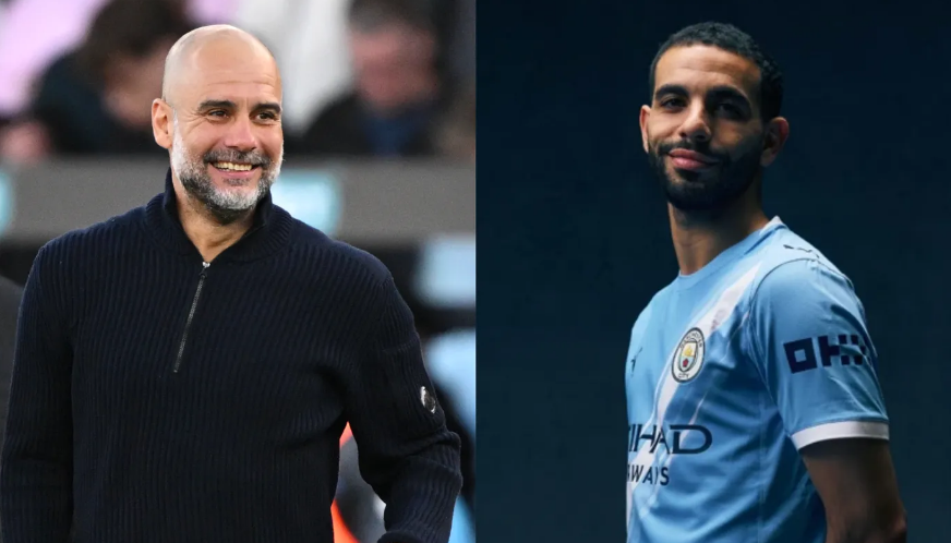 آيت نوري: “فخور بتواجدي في السيتي والعمل مع أفضل مدرب في العالم”