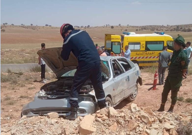 وفاة شخص في حادث مرور بسيدي بلعباس