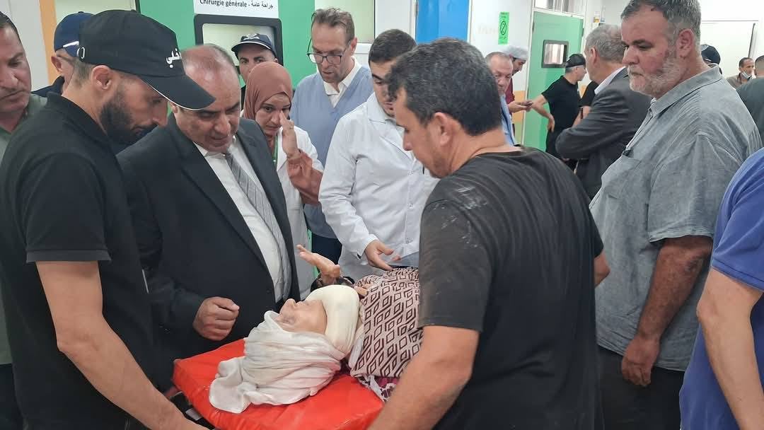 انهيار بناية في باب الوادي..الوالي المنتدب يزور المصابين