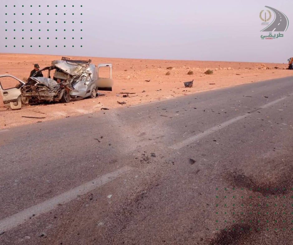 3 وفيات إثر حادث مرور في الجلفة